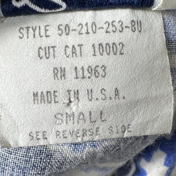 Vintage Roper Women’s Western Shirt Small Cowboy Rodeo Print Shoulder Pads USA - Picture 8 of 13